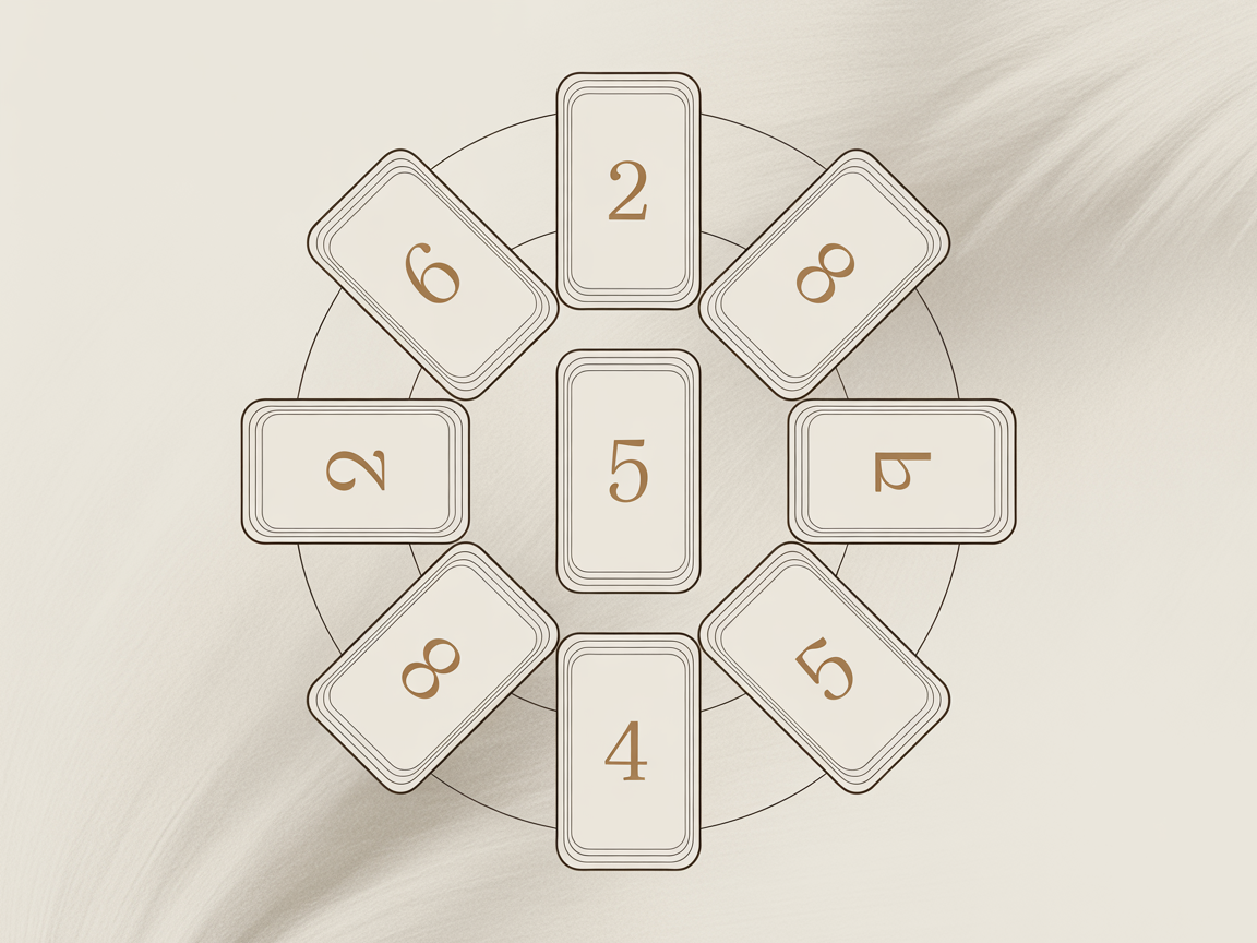 Relationship Healing Tarot Spread Diagram
