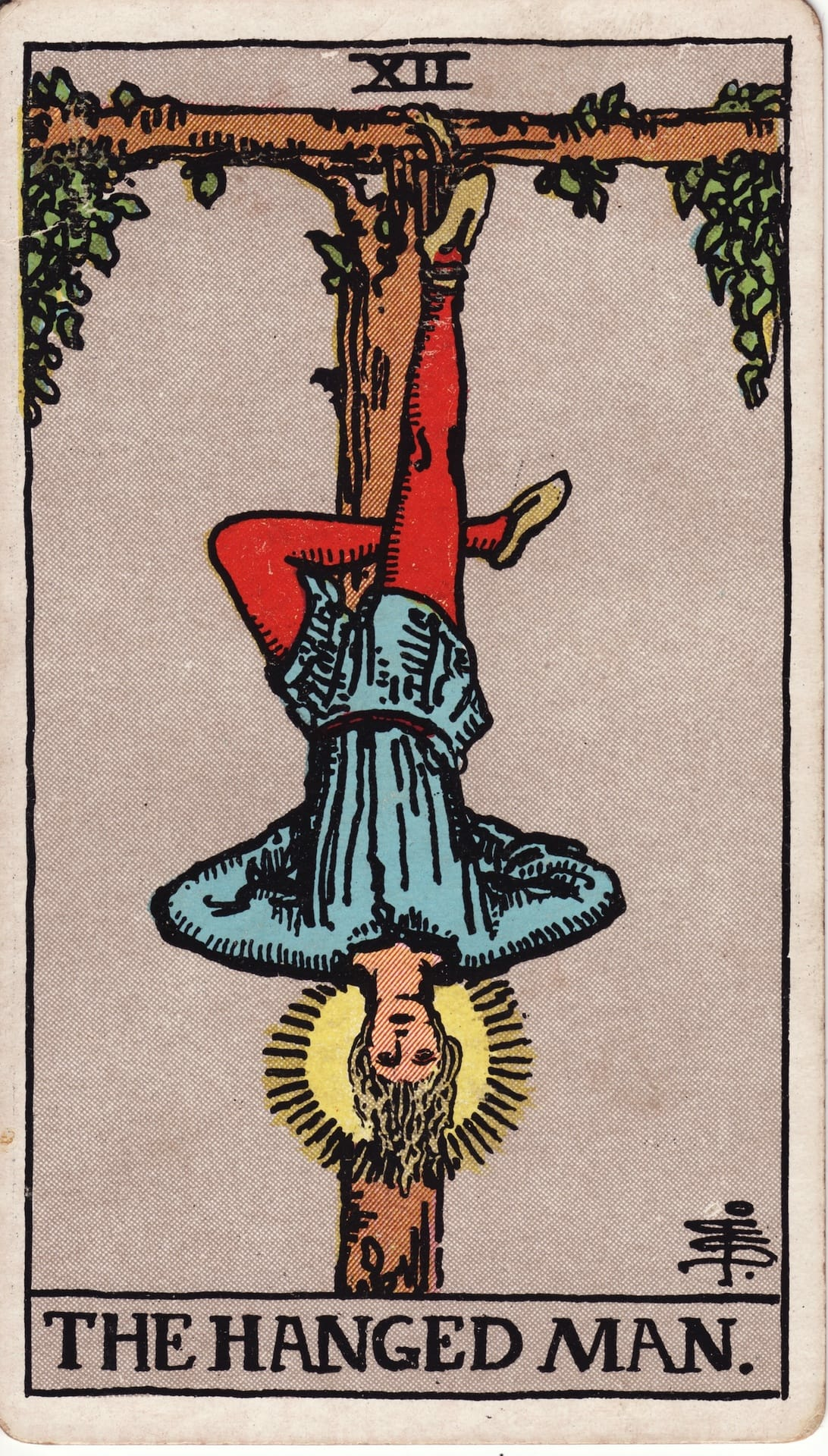 The Hanged Man card image