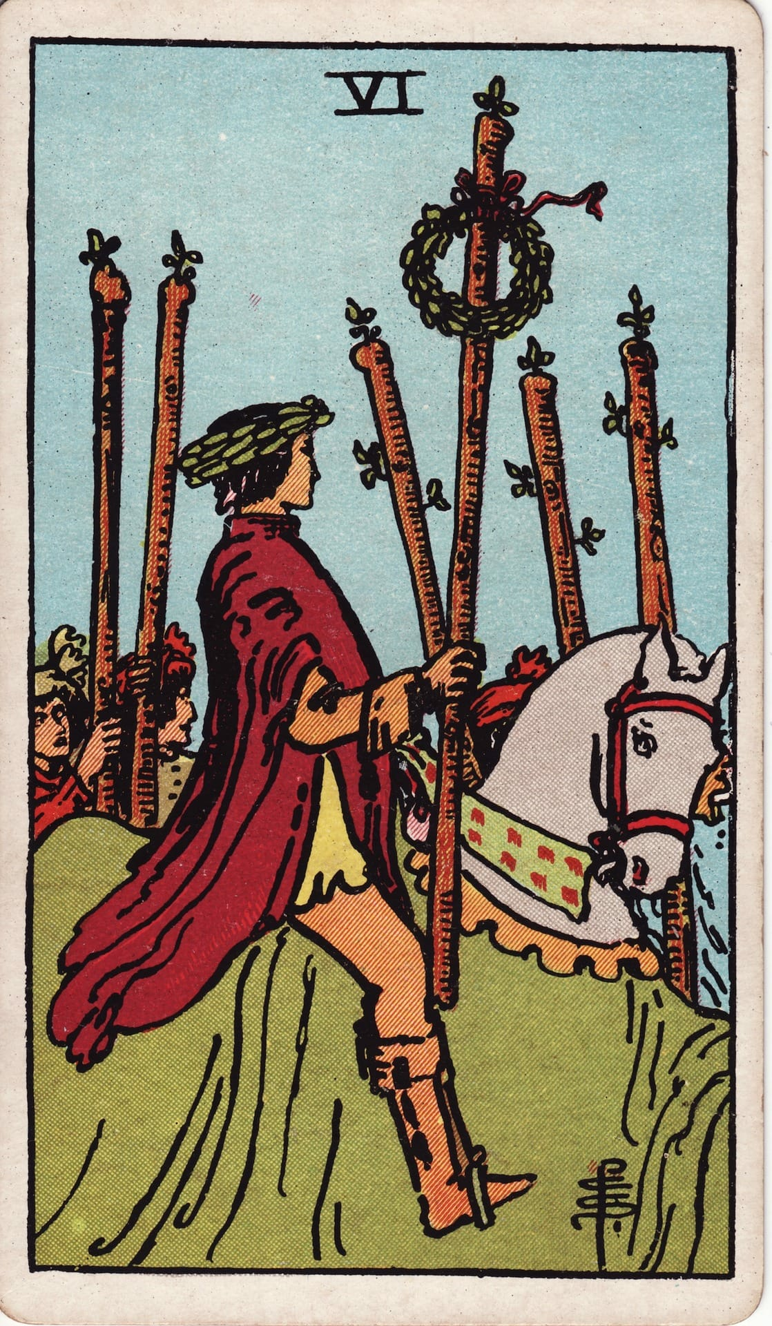 Six of Wands card image