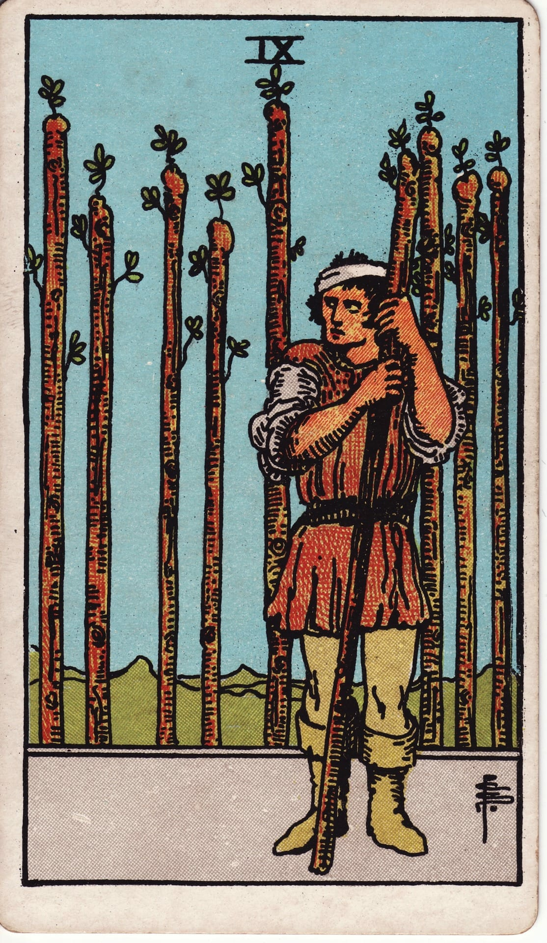 Nine of Wands card image