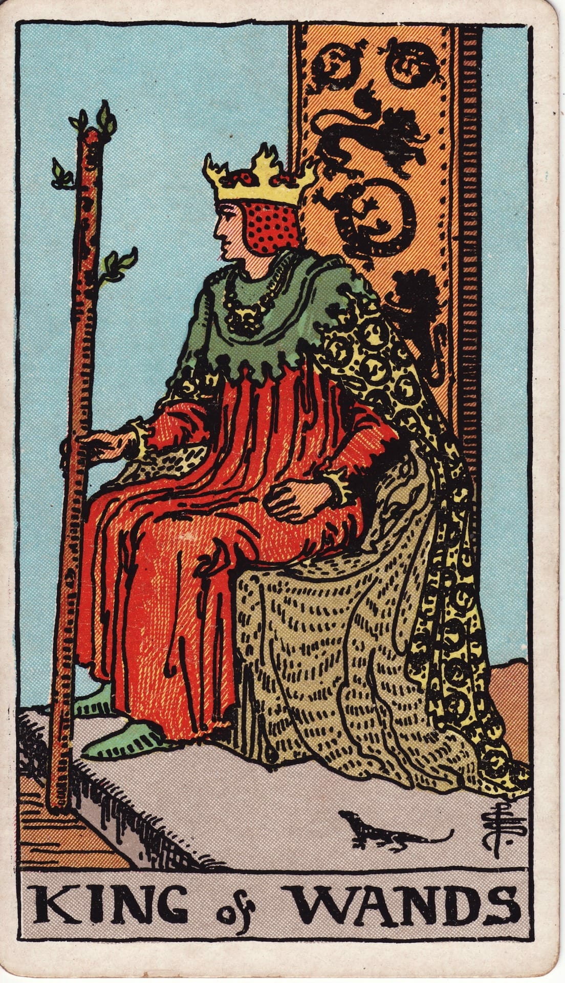 King of Wands card image