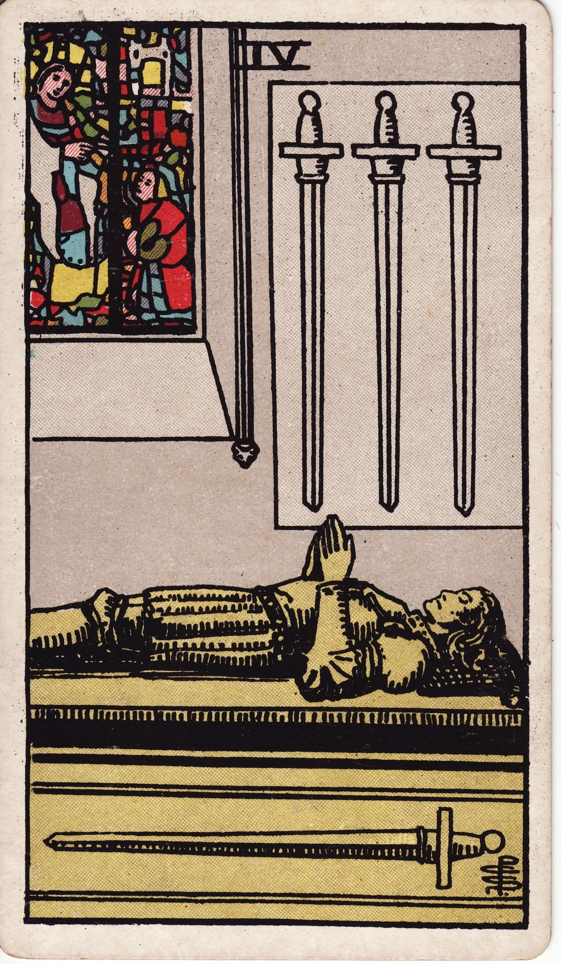 Four of Swords card image