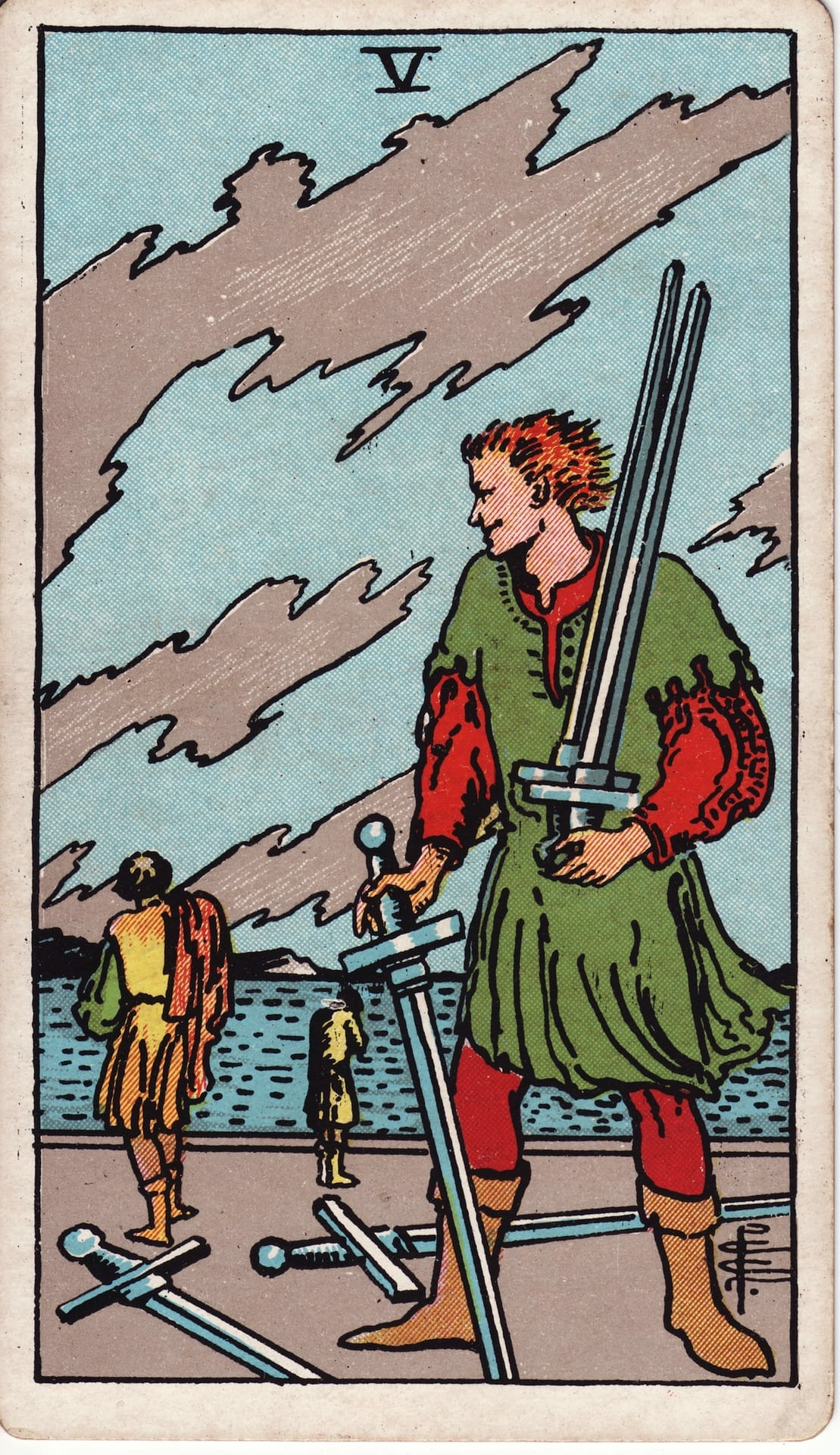 Five of Swords card image