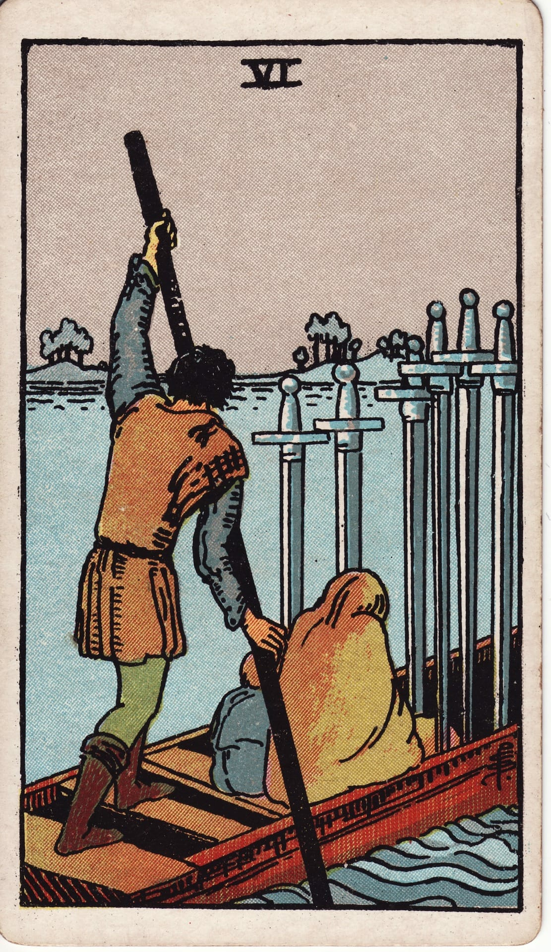 Six of Swords card image