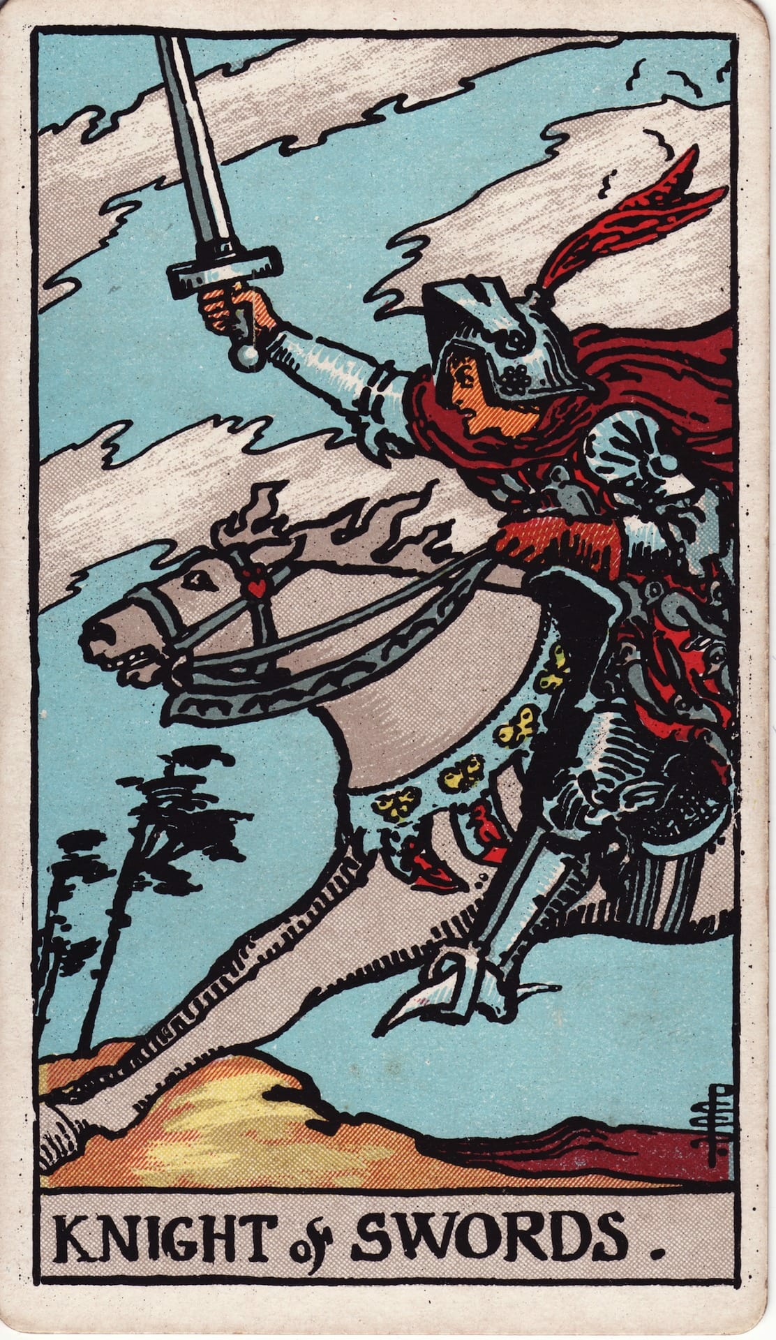 Knight of Swords card image
