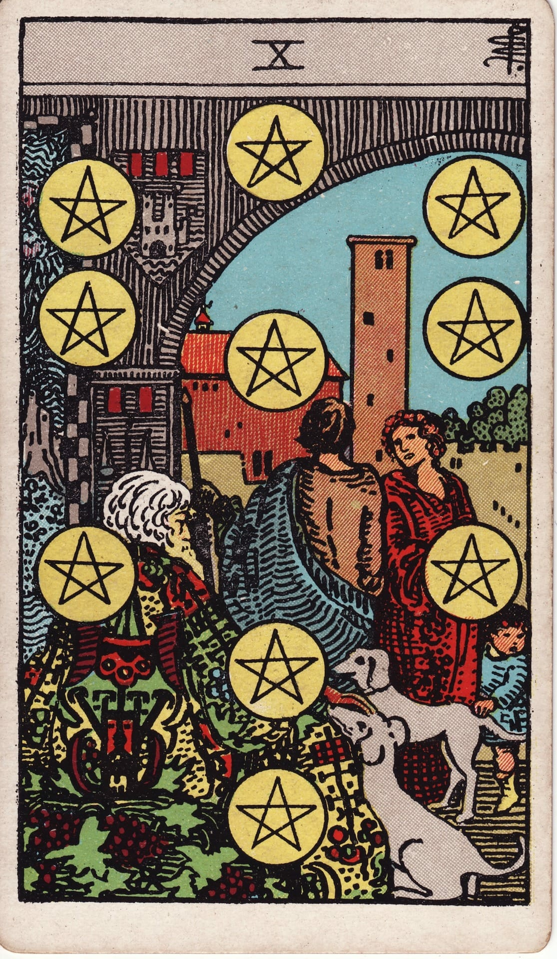 Ten of Pentacles card image